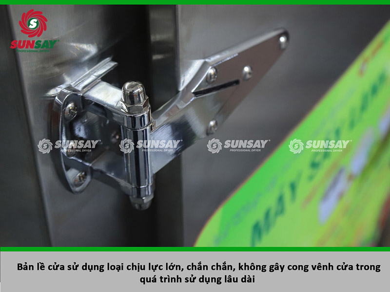 Bản lề chịu lực lớn máy sấy lạnh SUNSAY