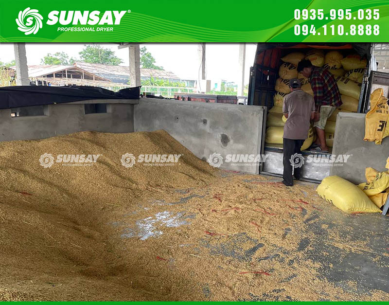 Lắp đặt máy sấy lúa tại Điện Bàn Quảng Nam