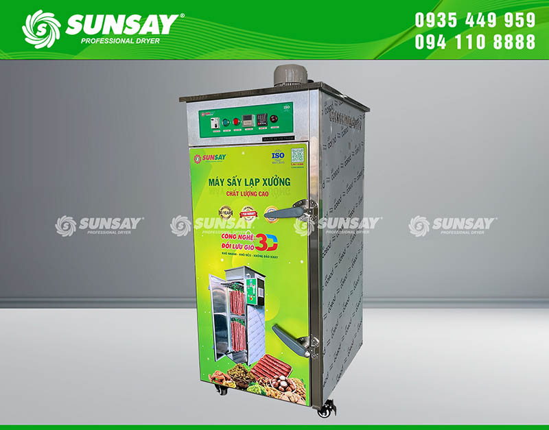 Máy sấy lạp xưởng 50kg SUNSAY